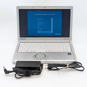 Panasonic Let's Note CF-NX4 12.1" i5-5300U 8GB DDR3 256GB SSD Windows 10 - Picture 1 of 9