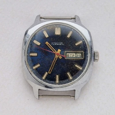 Vintage Soviet wrist watch RAKETA  Automatic 2627.H. watch needs attention. USSR - Image 1 of 4