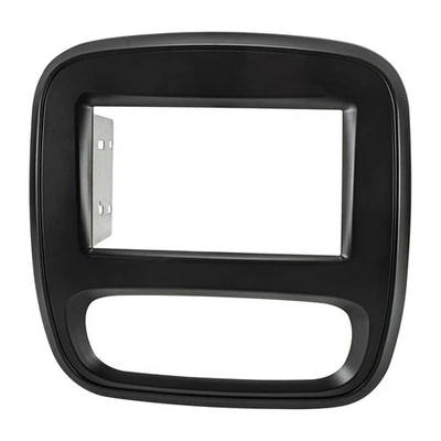Cache radio double DIN 2DIN compatible avec Opel Vivaro B Renault Trafic III ... - Photo 1/4