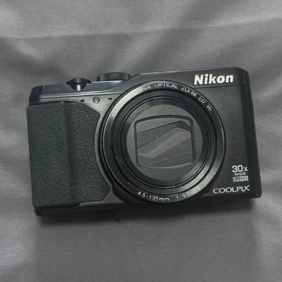 Nikon COOLPIX S9900s Digital Camera 16.0MP 30x Optical Zoom Black - Image 1 of 4
