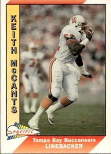 Keith McCants 1991 Pacific #509 Tampa Bay Buccaneers - Picture 1 of 2