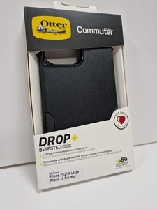OtterBox iPhone 13 Pro Max / 12 Pro Max Hülle Commuter Series Schwarz UVP 32,99£ - Bild 1 von 4
