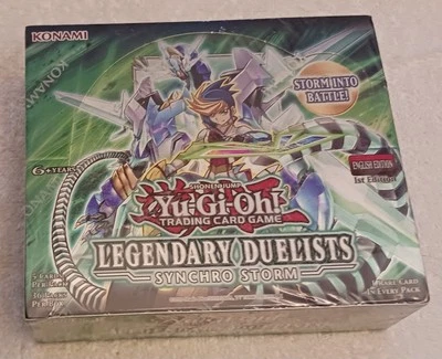 Konami Yu-Gi-Oh! - LEGENDARY DUELISTS- 1st Edition Booster Box (New-Sealed) - Image 1 of 4