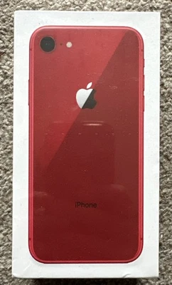 Apple iPhone 8 Red - 64GB - (Unlocked) Boxed Resealed - Image 1 of 4