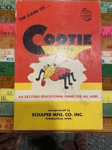 The Game of Cootie W. H. Schaper Mfg. Co. Vintage Cootie game - Picture 1 of 3