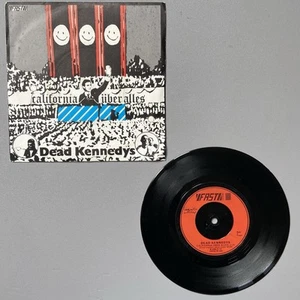 Dead Kennedys California Uber Alles 7" Fast 12 Repress 1979 Imp Credit To Rear - Imagen 1 de 3