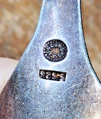 ANTIGUA CUCHARA DE PLATA DANESA GEORG JENSEN 1926 IMPORTACIÓN DE LONDRES SELLO RARA UK Foto 1 de 4