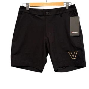 Lululemon Mens Shorts Vanderbilt University Commission Classic-Fit 7" Black NWT - Picture 1 of 15