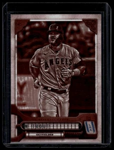 Topps Gypsy Queen #72 2022 Mike Trout Sepia #/99 - Imagen 1 de 2