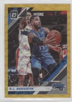 2019-20 Panini Donruss Optic Tmall Gold Wave Prizm DJ Augustin #5 - Image 1 of 2