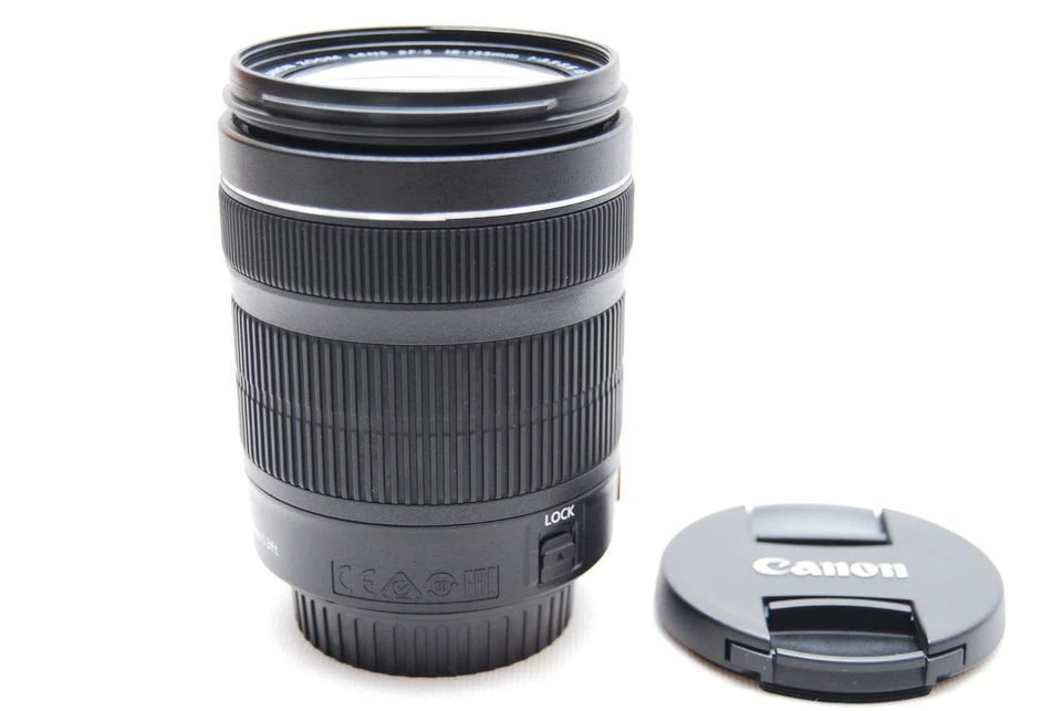 "Lente zoom estándar Canon EF-S18-135 mm F3,5-5,6 IS STM" en excelente estado Foto 1 de 4