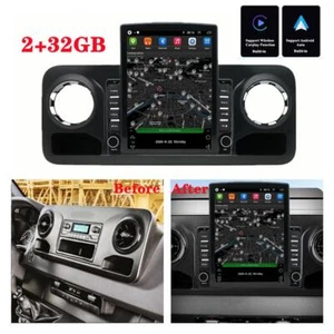 9.7" Stereo Radio Navigation Built-in Carplay For Mercedes-Benz Sprinter 2018-22 - Picture 1 of 24
