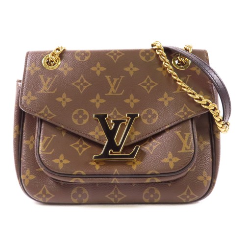 LOUIS VUITTON（LV） Borsa a tracolla Louis Vuitton LV GHW Passy M45592 Monogram Marrone