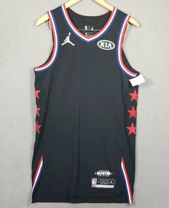 2019 NBA All-Star Game Lebron Team Vaporknit Black Jersey Blank NEW 18X34 +4L - Picture 1 of 11