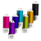 (10 Pack) USB Flash Memory Stick Pen Drive Thumb Drives Storage Metal U Disk LOT