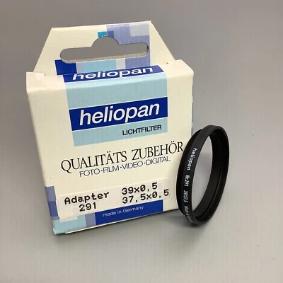 Heliopan Adapter 291 37.5mm to 39mm Step Up Ring - Image 1 of 4