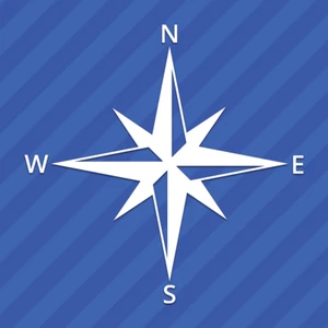 Compass North South East West Vinyl Decal Sticker - Picture 1 of 2