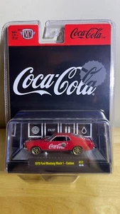 M2 Machines Coca-Cola 1970 Ford Mustang Mach1- Custom A52 CHASE 1/750 - Picture 1 of 2