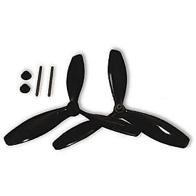 1 Paar 3-Blattpropeller für Parkflyer (R&L) - Bild 1 von 1