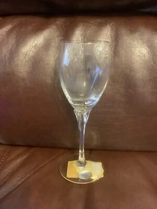 Gorham 8 7/8" Tall Wine Glasses - Set of 6 Similar to Andante w/Gold Rim - Picture 1 of 3