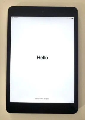 Apple iPad mini 2 64GB Space Grey A1490 Tablet Wi-Fi Mobile/Cellular -Grade A - Image 1 of 2