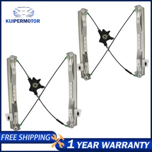 2x Reguladores de ventana eléctrica delanteros sin motor para Town&Country Dodge Grand Caravan - Imagen 1 de 17