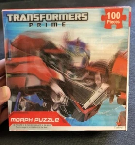 Rare Transformers Optimus Prime Morph Puzzle New 2012 - Picture 1 of 3