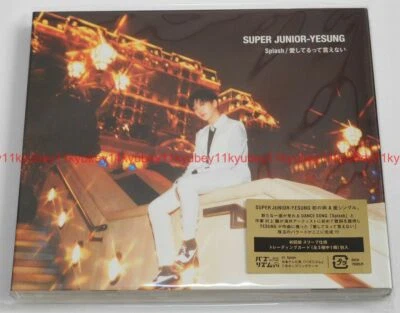 New SUPER JUNIOR-YESUNG Splash First Limited Edition CD DVD Sleeve Card Japan Foto 1 de 4