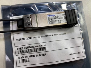(NEW) Finisar 40G FTL410QE2C QSFP+ SR4 40GBE MPO MTP Transceiver MMF 850nm - Picture 1 of 1