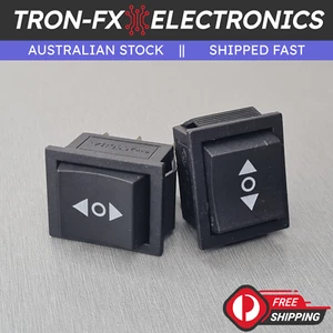 1/2PCS KCD4-203 DPDT Arrow ON-OFF-ON Momentary Rocker Switch 6 Pin 16A 250V - Picture 1 of 11