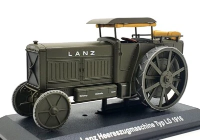 Hachette 1/43 Scale Model Tractor HL11 1916 Lanz Heereszugmaschine TYP LD -Green - Image 1 of 4