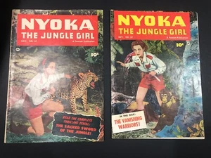 Nyoka the Jungle Girl #59 (VG+) & 61 (VG)......Fawcett Comics 1951 - Picture 1 of 5