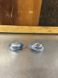 MG MGA & MGB • Original Convertible Top "Teardrop" Retainers (x2), Used.  KMG774 - Picture 1 of 9