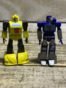 Lot Of 2 Mini Transformers Bumblebee - Picture 1 of 4