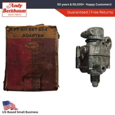 Адаптер привода спидометра задней оси 2 скорости 1940-1950 Dodge Truck 597604 новый из старых запасов. - Изображение 1 из 4