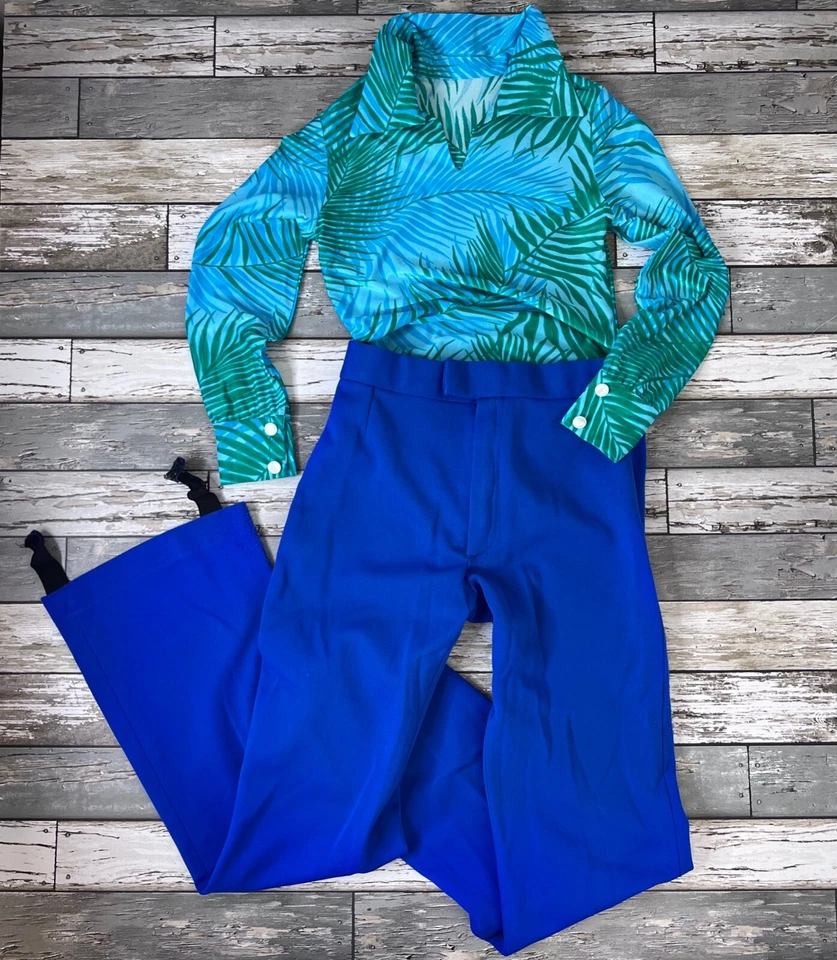 Disfraz de patinaje vintage para jóvenes niños - Body y pantalones baile sobre hielo / salón de baile Foto 1 de 4