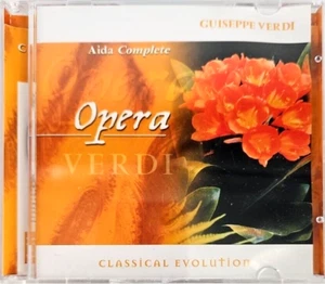 Opera Verdi Cd Audio Guiseppe Verdi 2 Disc Classical Evolution Aida Complete - Imagen 1 de 4