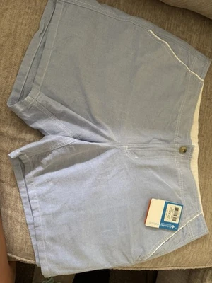 Pantalones Cortos Columbia Solar Fade Mujer Talla 14 Rendimiento Equipo de Pesca Azul Nuevos con Etiquetas Foto 1 de 4