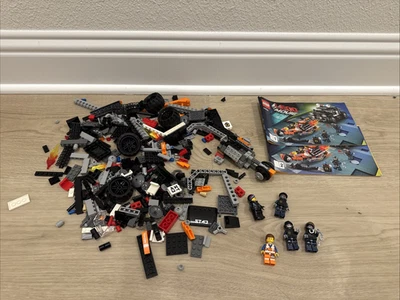 The LEGO Movie: Super Cycle Chase (70808)  Incomplete with instructions. - Image 1 of 4