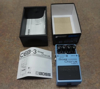 BOSS CEB-3 Bass Chorus Pedal w/box - Image 1 of 3