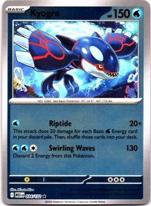 Kyogre 034/132 - ME01: Mega Evolution Reverse Holo - Picture 1 of 2