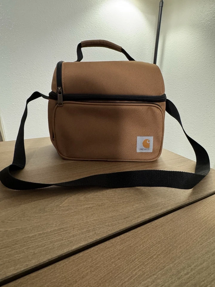 Carhartt Deluxe двойной отсек изолированный обед охладитель сумка, Carhartt коричневый - Изображение 1 из 4