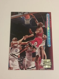 Michael Jordan Topps Stadium Club 1996-97 Card #101 Chicago Bulls NBA Basketball - Bild 1 von 2