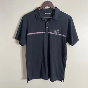 Travis Mathew Größe Medium schwarzes Polo aus Pimabaumwolle - Bild 1 von 7