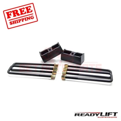 Suspensión ReadyLift. Kit de bloque de resorte de hoja trasero 2,25" para GMC Sierra 1500 1999-2018 Foto 1 de 2