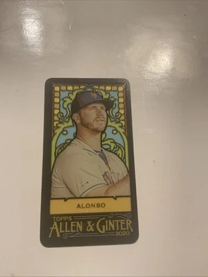 2020 Allen & Ginter Stained Glass Pete Alonso #34 Only 25 Made A&G - Image 1 of 2