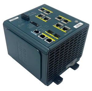 CISCO IE-3000-8TC 8 porte 10/100 Indust. Switch Ethernet gestito montaggio su guida DIN - Foto 1 di 5