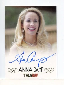 True Blood Archives Anna Camp Autograph Card - Picture 1 of 2