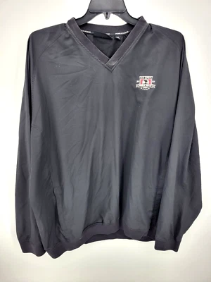 US Open 2010 Pebble Beach Golf Windshirt Pullover Jacket Ashworth Mens XXL Black - Image 1 of 4