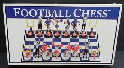 Football Chess Game by Big League Promotions 2001 pre-owned please read - Image 1 of 4